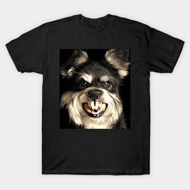 Emotional Support Dog T-Shirt by TeeJaiStudio